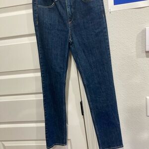 rag & bone Dark Blue Men's Straight Jeans